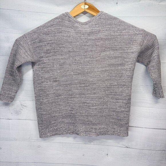 Torrid Womens Sweater Plus 2 (2X) Gray Knit Cutout Neck Long Sleeve Pullover - Picture 7 of 13